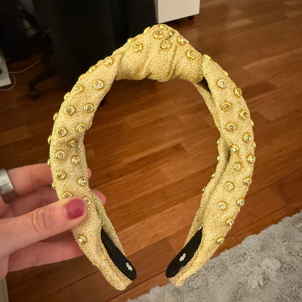 Lele Sadoughi jewel headband